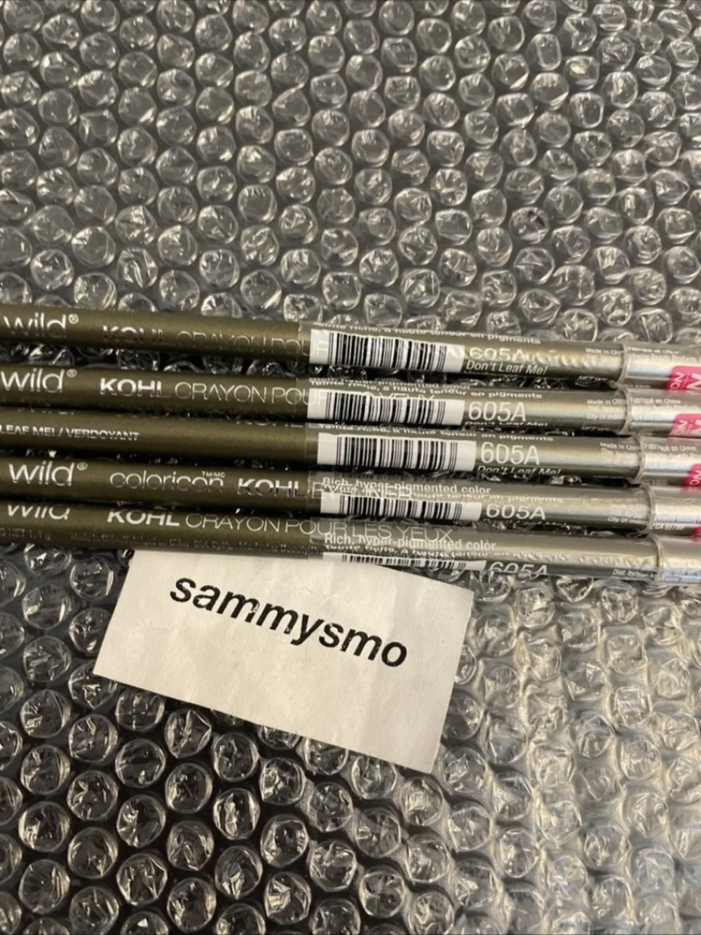 Wet n Wild Color Icon Kohl Eye Liner Pencils # 605A Don’t Leaf Me, x5 ORIGINAL